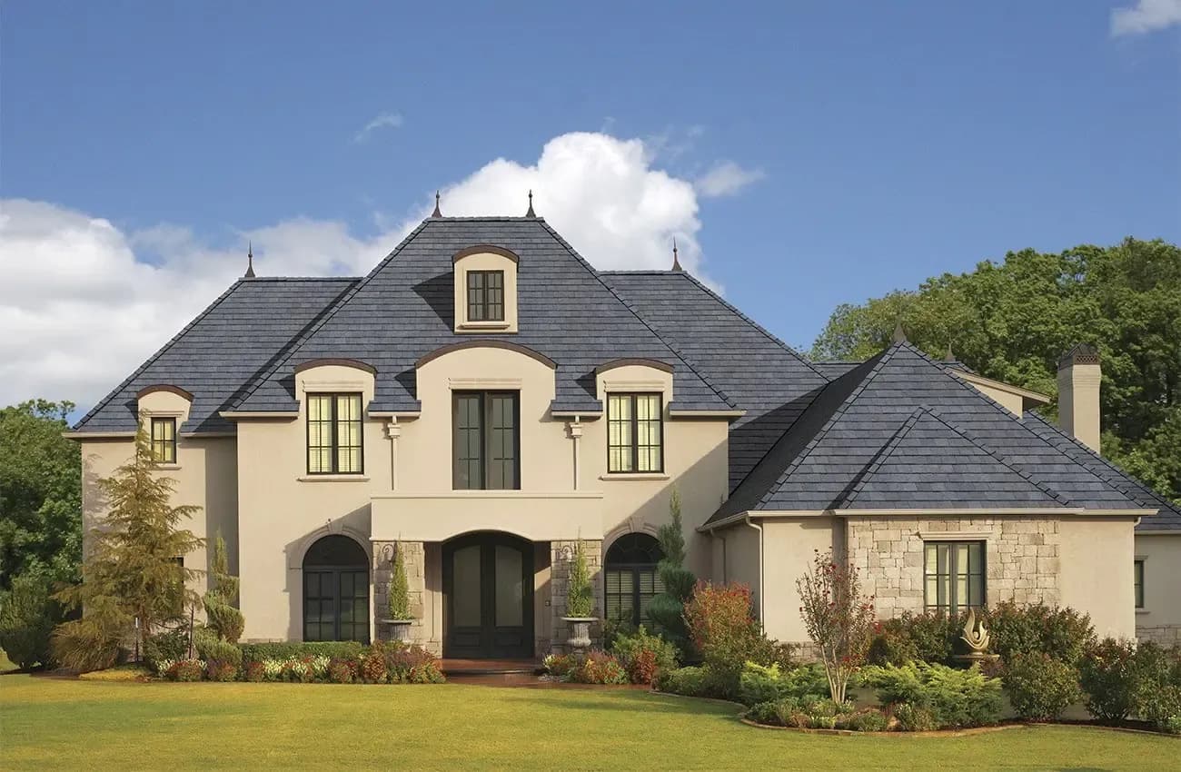 Cream Colored House