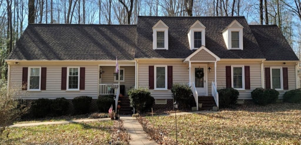 House With Brown Roof