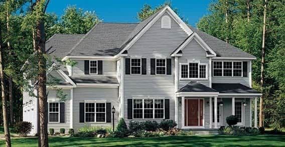 Siding on White House